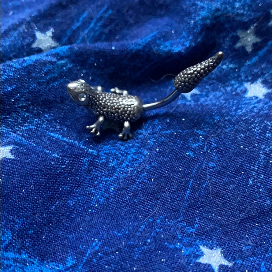 Lizard Belly Ring